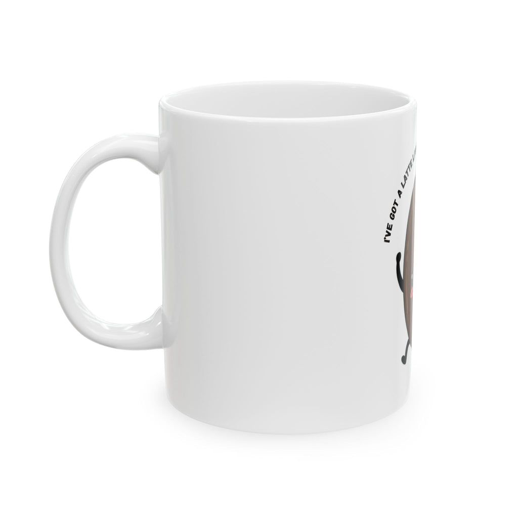 Cute Latte Love Coffee Cup
