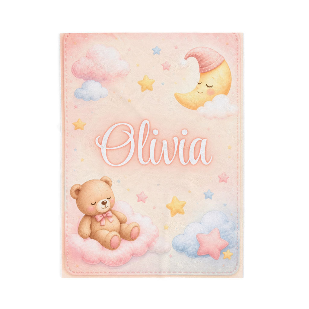 Personalized Baby Name Plush Blanket